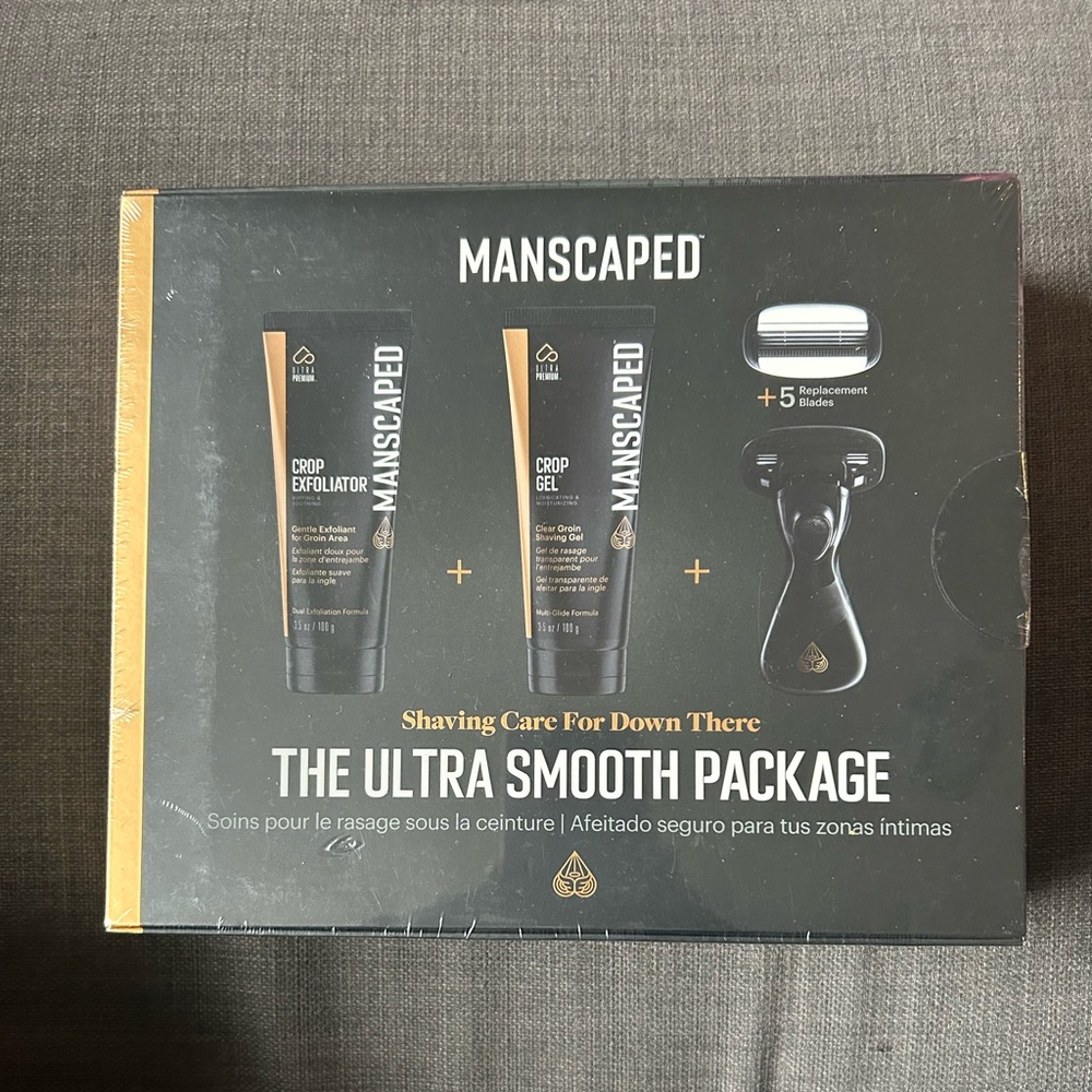 Manscaped brand new unopened smooth kit